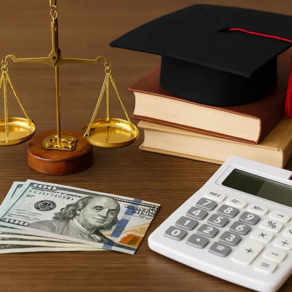 Student loan planning illustration